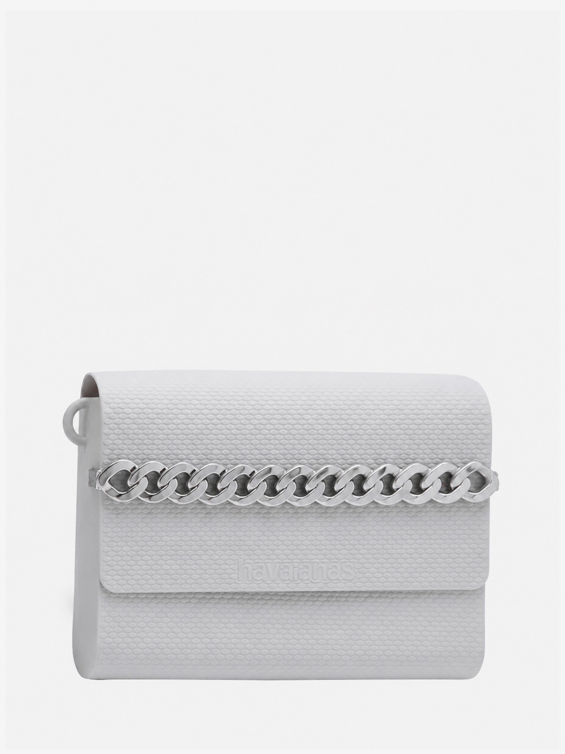 Havaianas Casual II Grey and Silver Purse