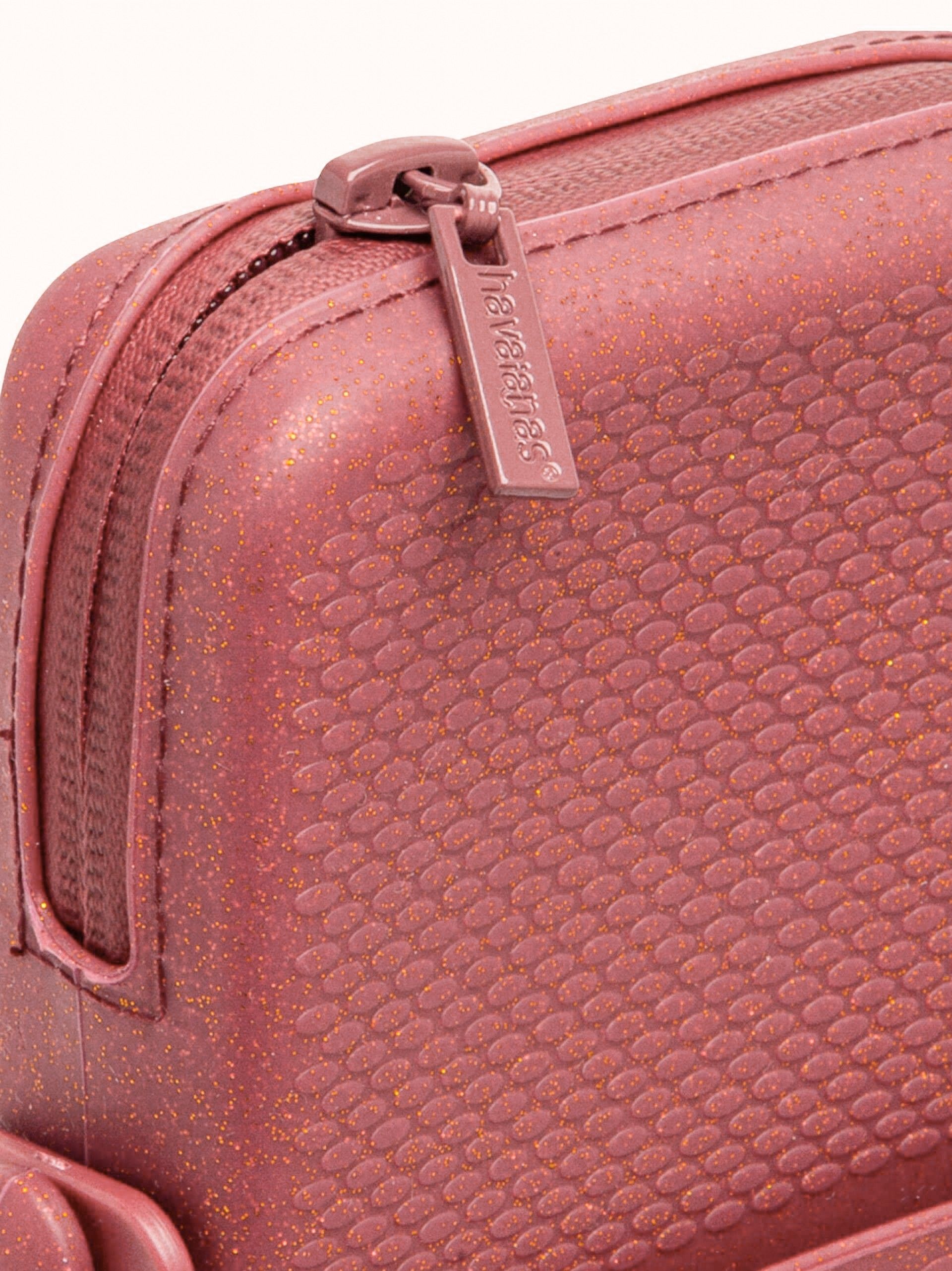 Bandolera Havaianas Street Bag Glitter Rosa