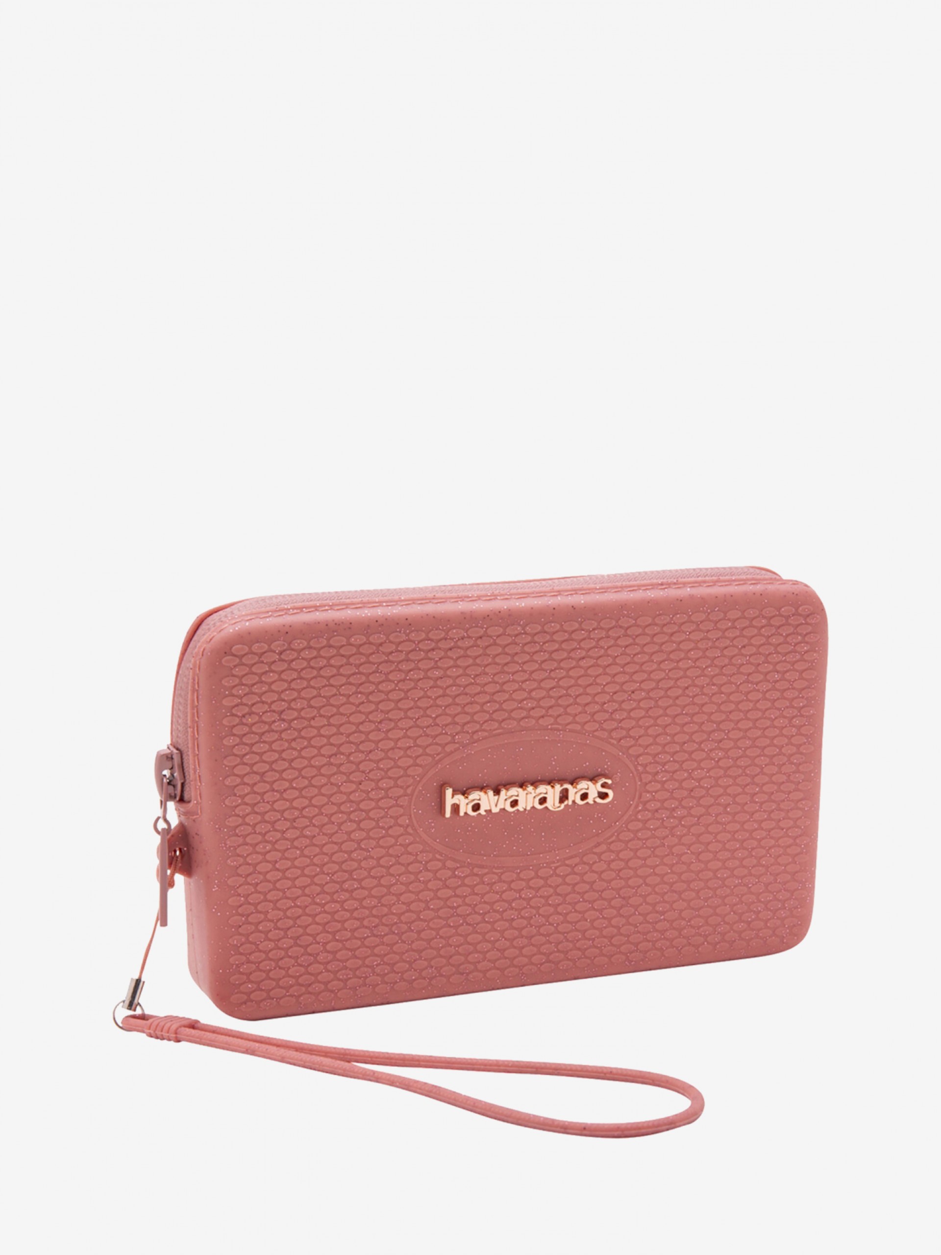 Mala Pequena Havaianas Mini Bag Plus Glitter Rosa