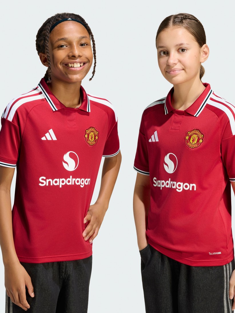 Camiseta Adidas Manchester United F. C. Equipaci�n Principal Junior 26/27