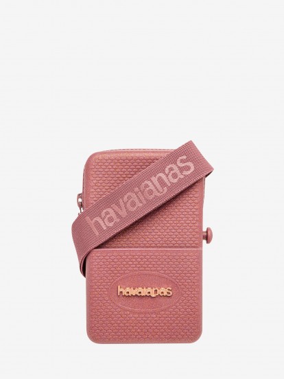 Bolsa a Tiracolo Havaianas Street Bag Glitter Rosa