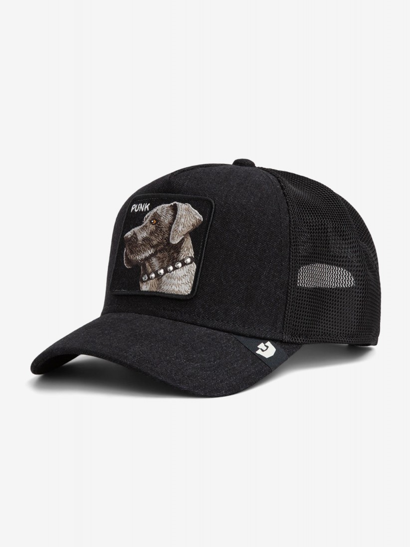 Gorra Vaquera Goorin Bros Punk Dawg Trucker Negra