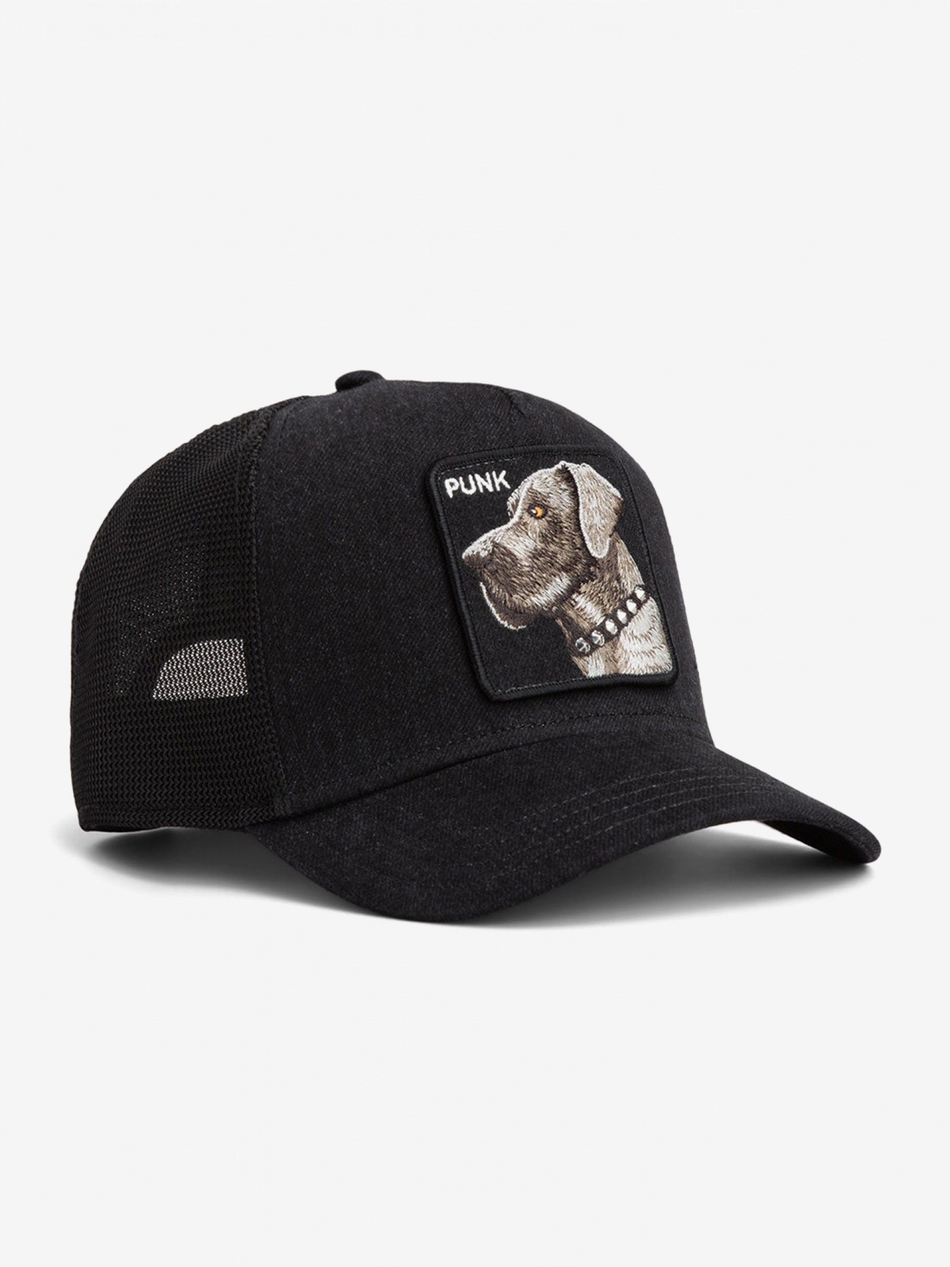 Boné de Ganga Goorin Bros Punk Dawg Trucker Preto