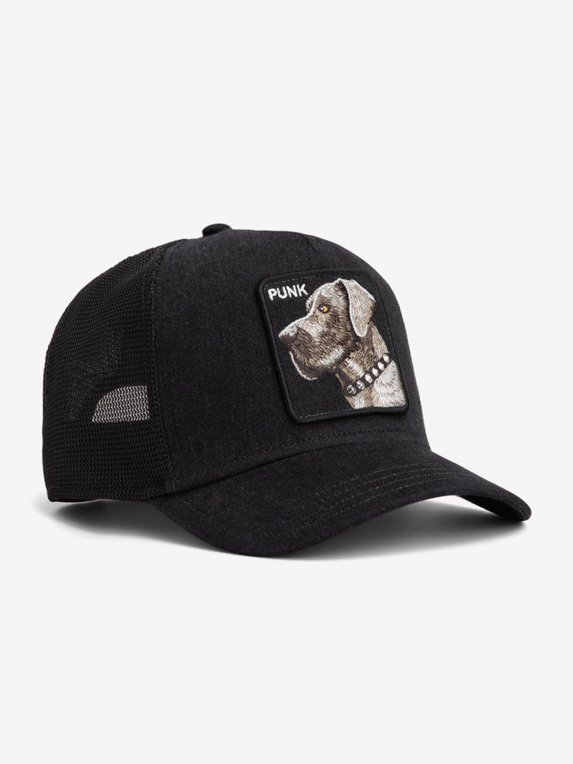 Gorra Vaquera Goorin Bros Punk Dawg Trucker Negra