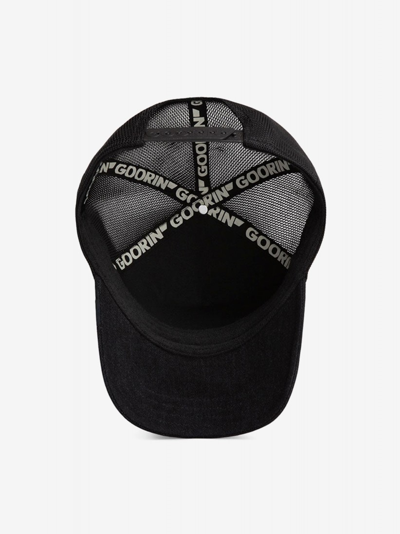 Gorra Vaquera Goorin Bros Punk Dawg Trucker Negra