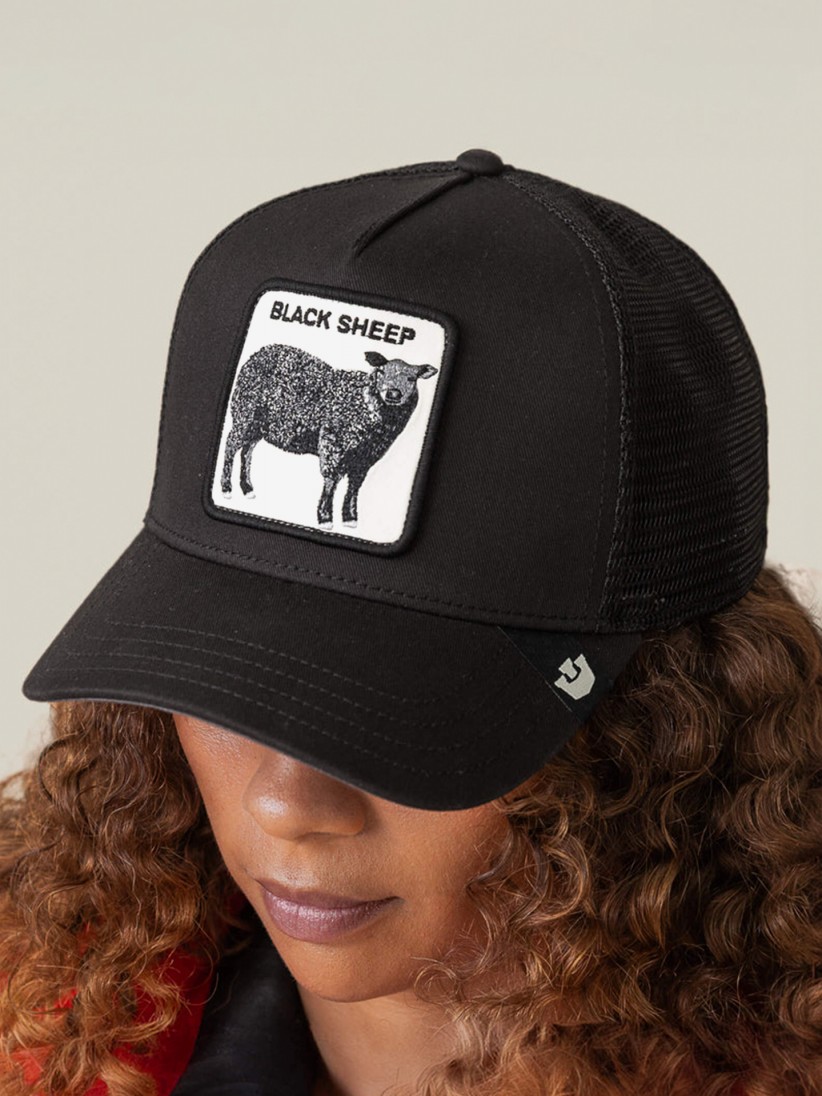 Gorra Goorin Bros Black Sheep Trucker Negra