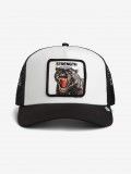 Gorra Goorin Bros Strenght Panther Trucker Blanca y Negra