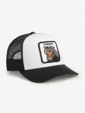 Gorra Goorin Bros Strenght Panther Trucker Blanca y Negra