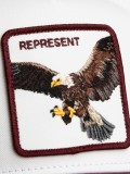Gorra Goorin Bros Suede Eagle Represent Trucker Blanca y Burdeos Gorra Goorin Bros Suede Eagle Represent Trucker Blanca y Burdeos