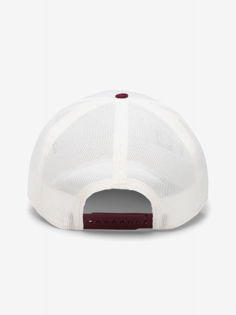 Gorra Goorin Bros Suede Eagle Represent Trucker Blanca y Burdeos Gorra Goorin Bros Suede Eagle Represent Trucker Blanca y Burdeos