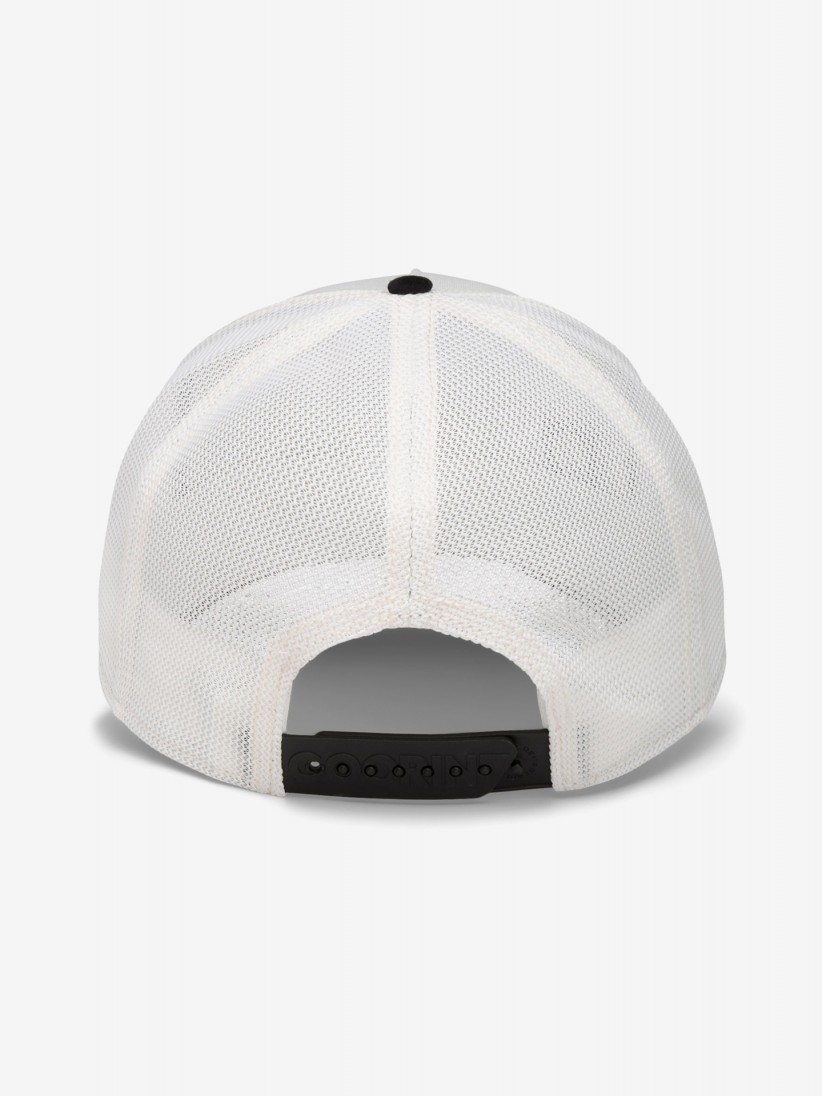 Gorra Goorin Bros Suede Black Panther Trucker Blanca y Negra
