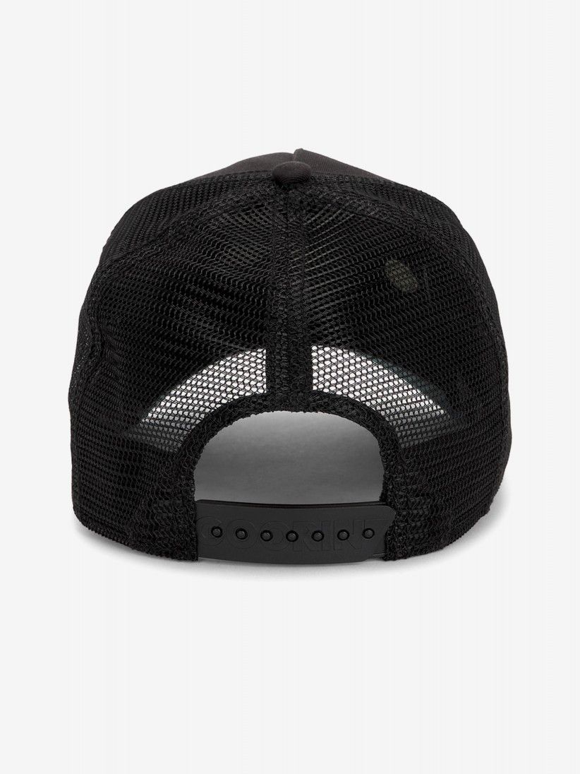 Gorra Goorin Bros The Frenchie Trucker Negra y Azul