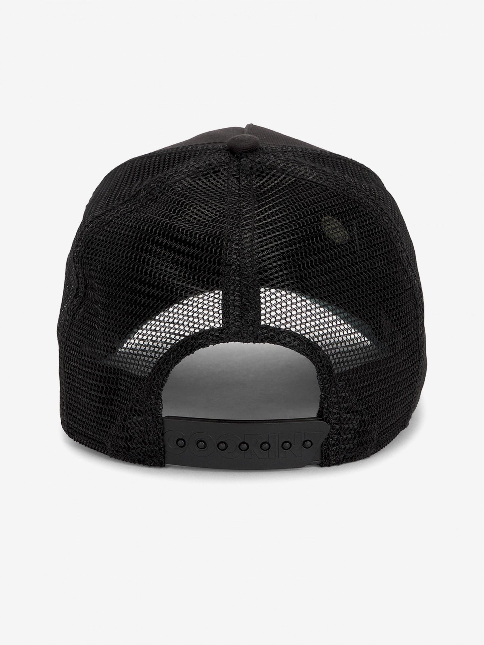 Boné Goorin Bros The Frenchie Trucker Preto e Azul