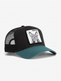 Gorra Goorin Bros The Frenchie Trucker Negra y Azul
