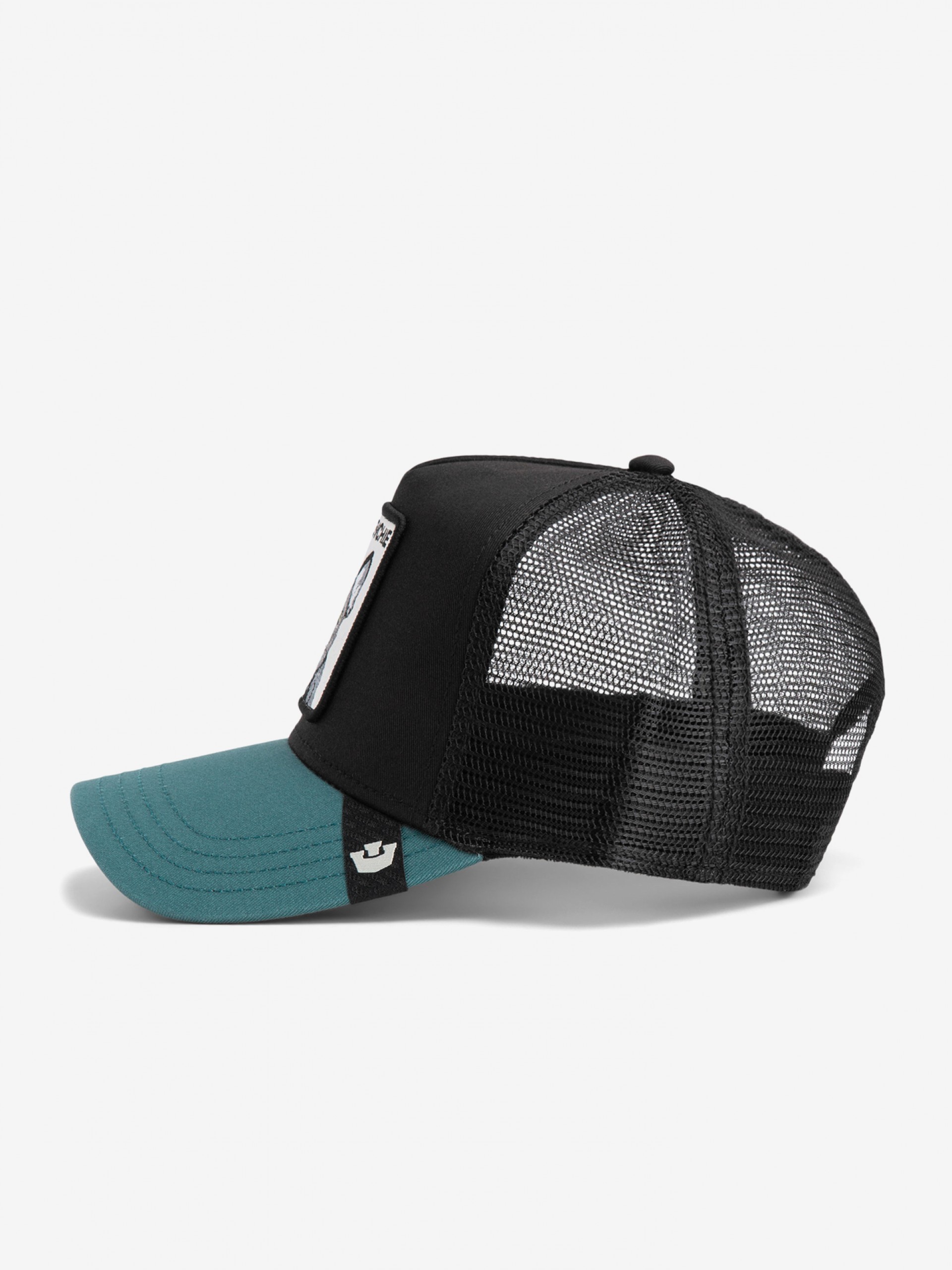 Boné Goorin Bros The Frenchie Trucker Preto e Azul