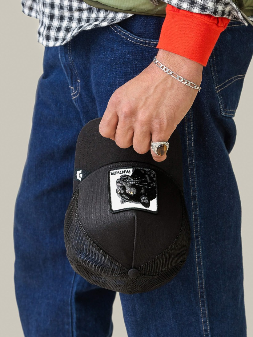 Gorra Goorin Bros Black Panther Trucker Negra