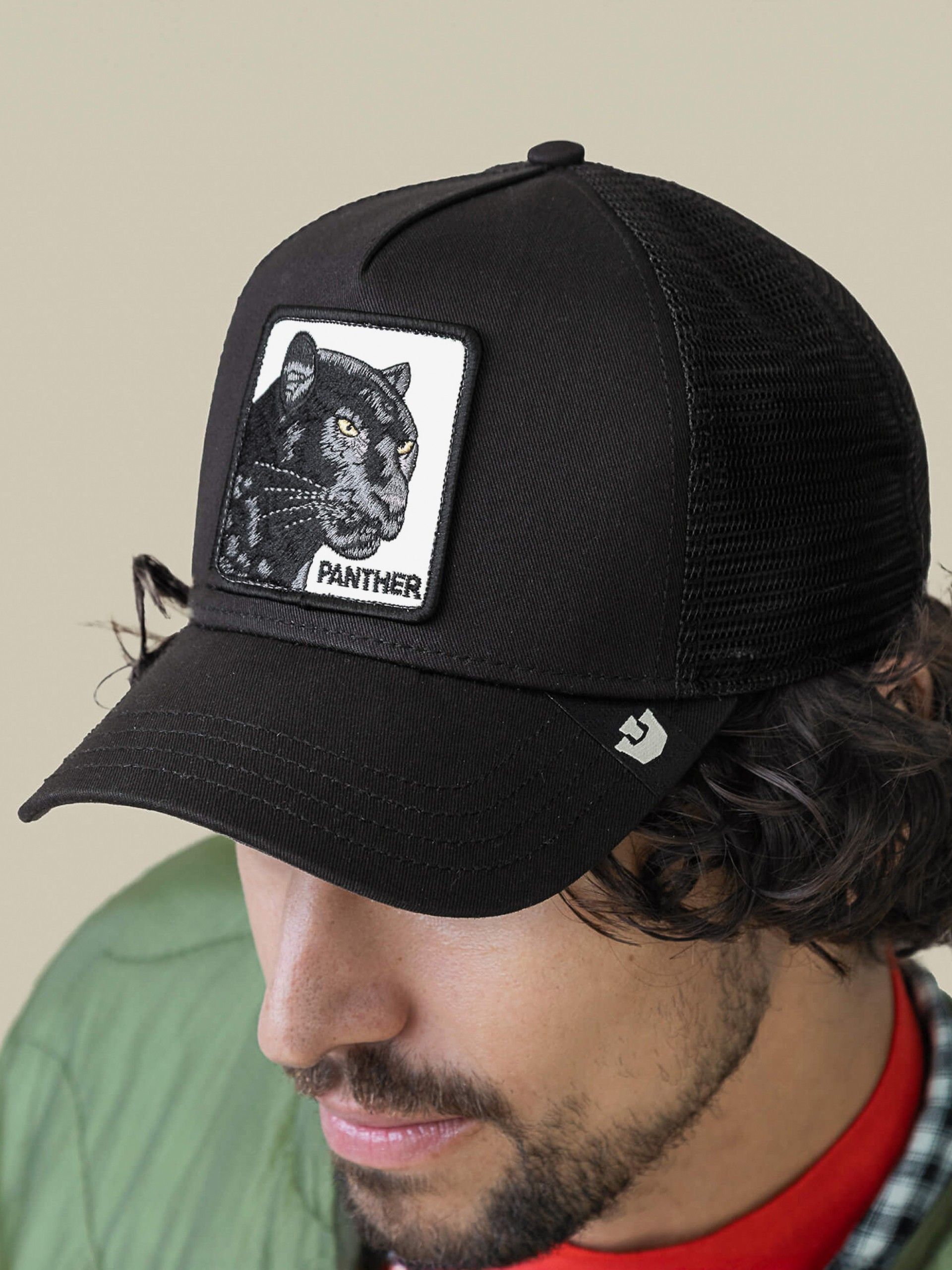 Goorin Bros Black Panther Trucker Black Cap