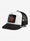 Gorra Goorin Bros Doberman Trucker Blanca y Negra