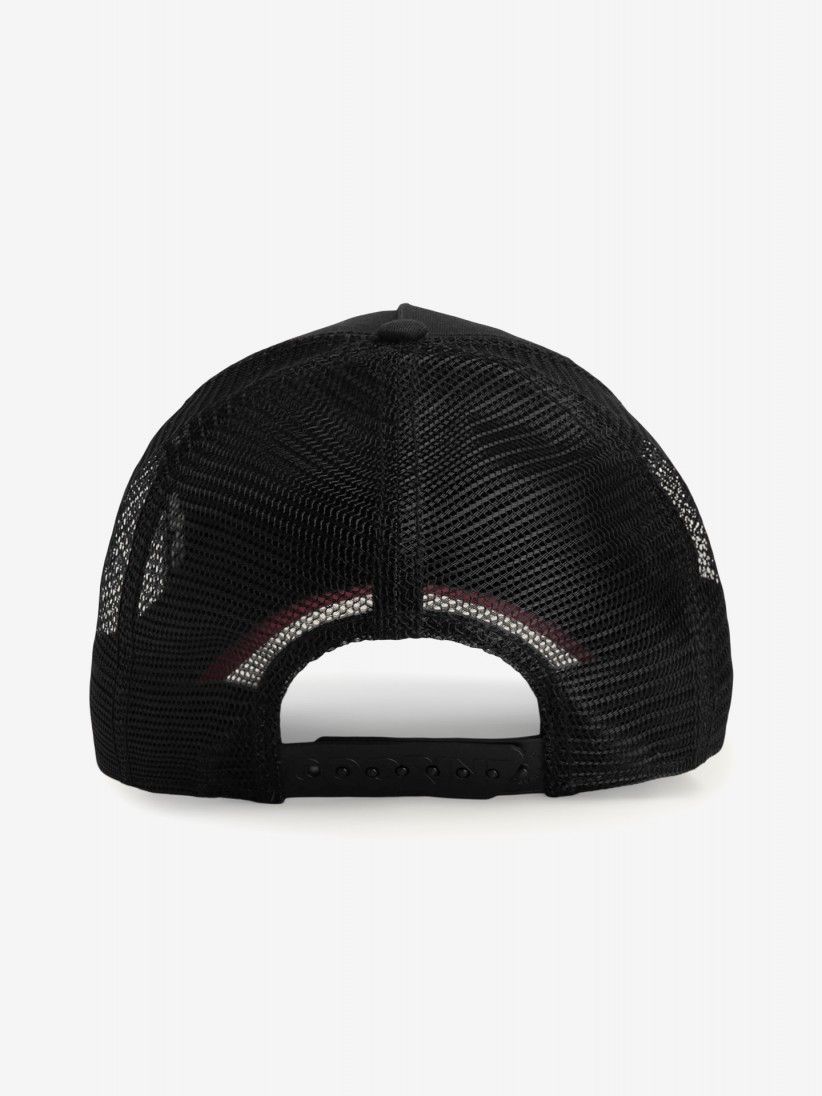 Gorra Goorin Bros Doberman Trucker Blanca y Negra