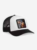 Gorra Goorin Bros Doberman Trucker Blanca y Negra