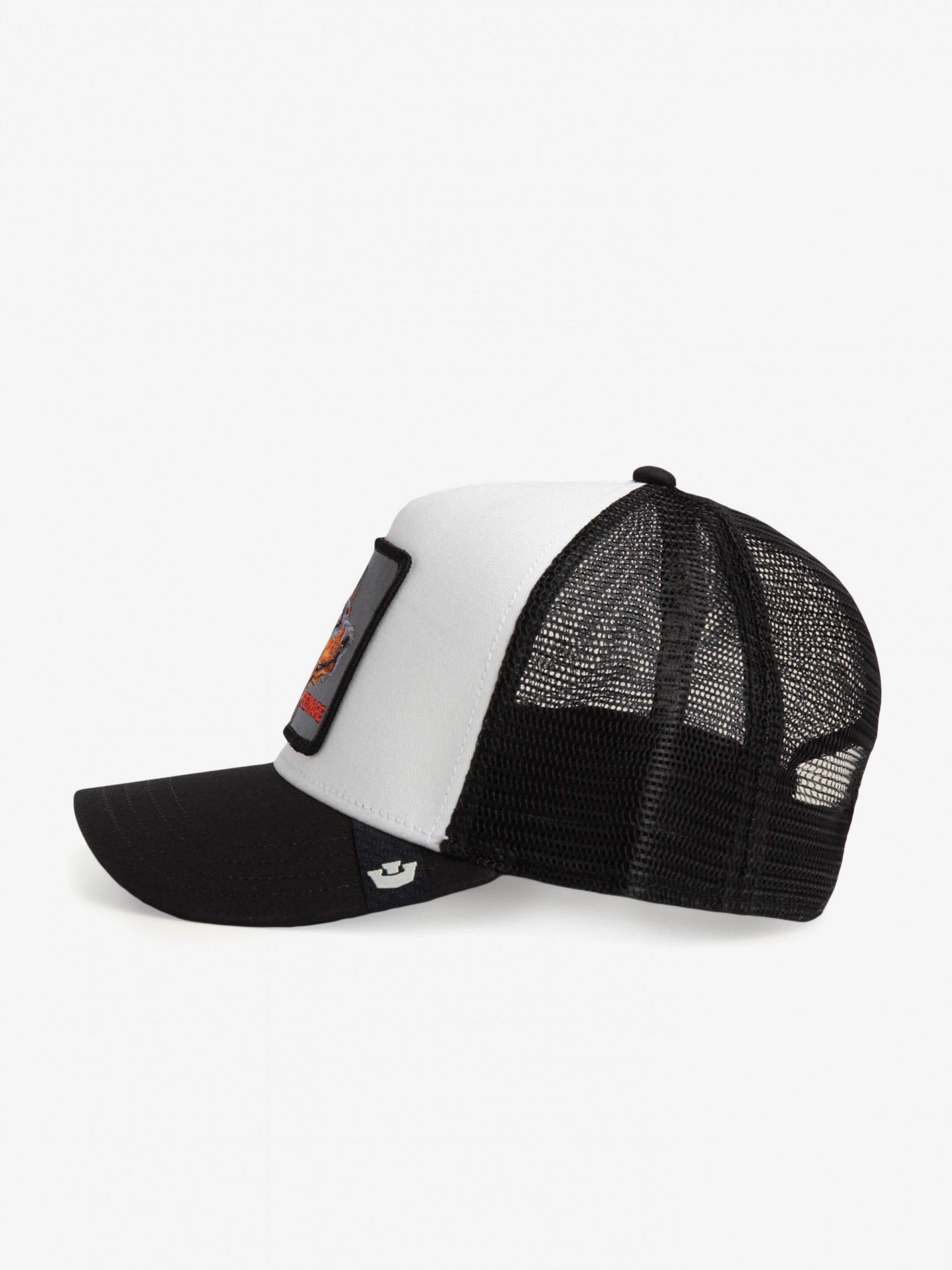 Goorin Bros Doberman Trucker White and Black Cap