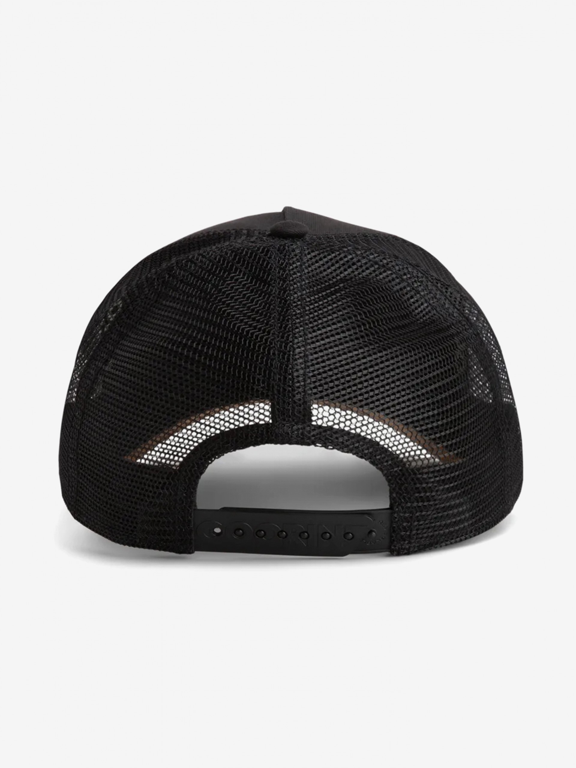 Goorin Bros The Guard Dog Trucker Black and Camel Cap