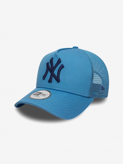 Bon� New Era New York Yankees League Essential A-Frame 9FORTY Trucker Kids Azul