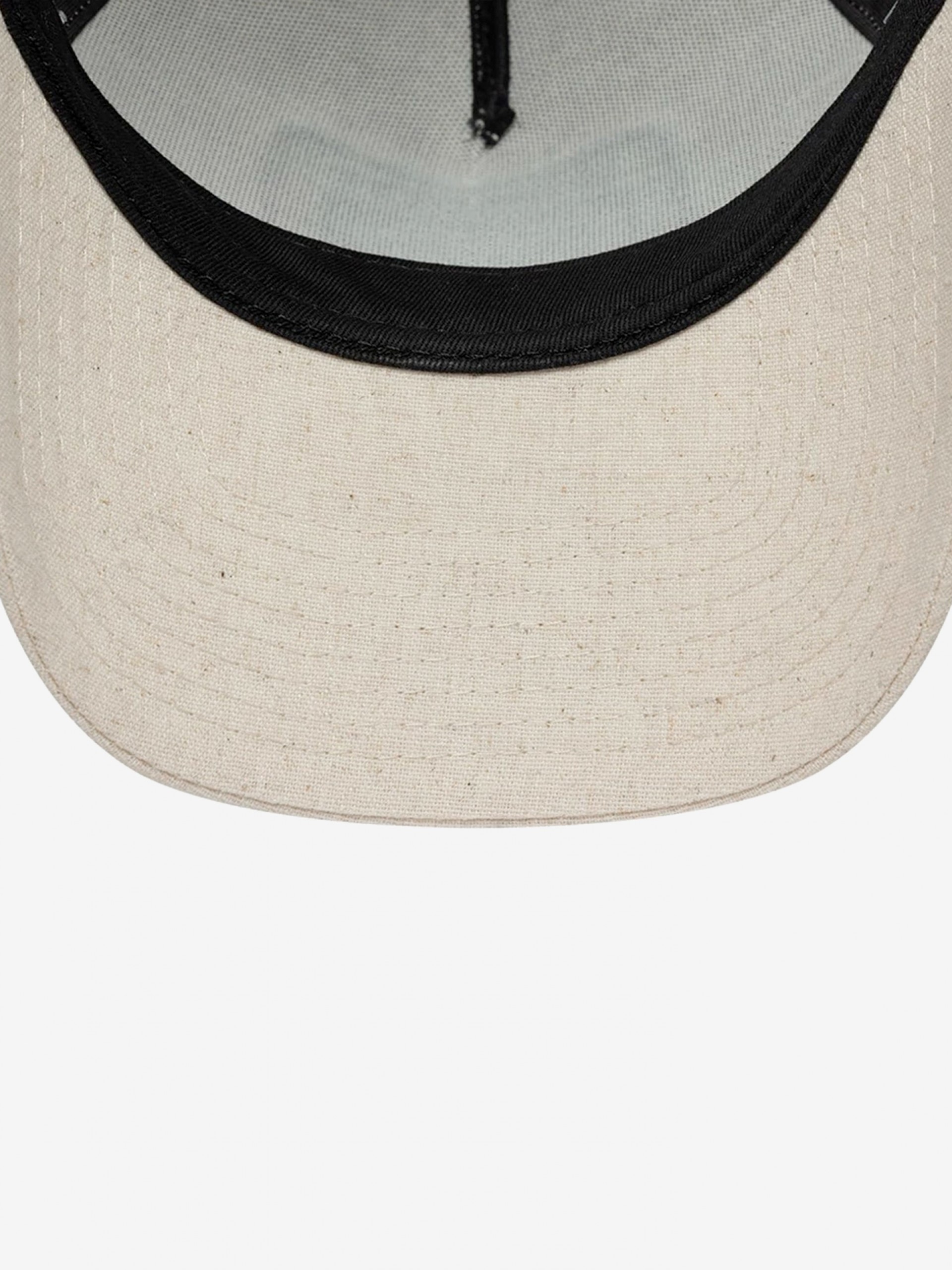 Gorra New Era Patch Linen E-Frame 9FORTY Beige