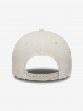 Gorra New Era Patch Linen E-Frame 9FORTY Beige