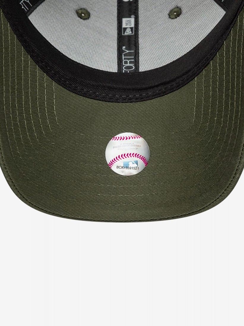 Gorra New Era LA Dodgers Metallic 9FORTY Verde y Lila Para Mujer