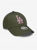 Gorra New Era LA Dodgers Metallic 9FORTY Verde y Lila Para Mujer
