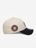 New Era New York Yankees World Series Patch 9FORTY Beige and Blue Cap