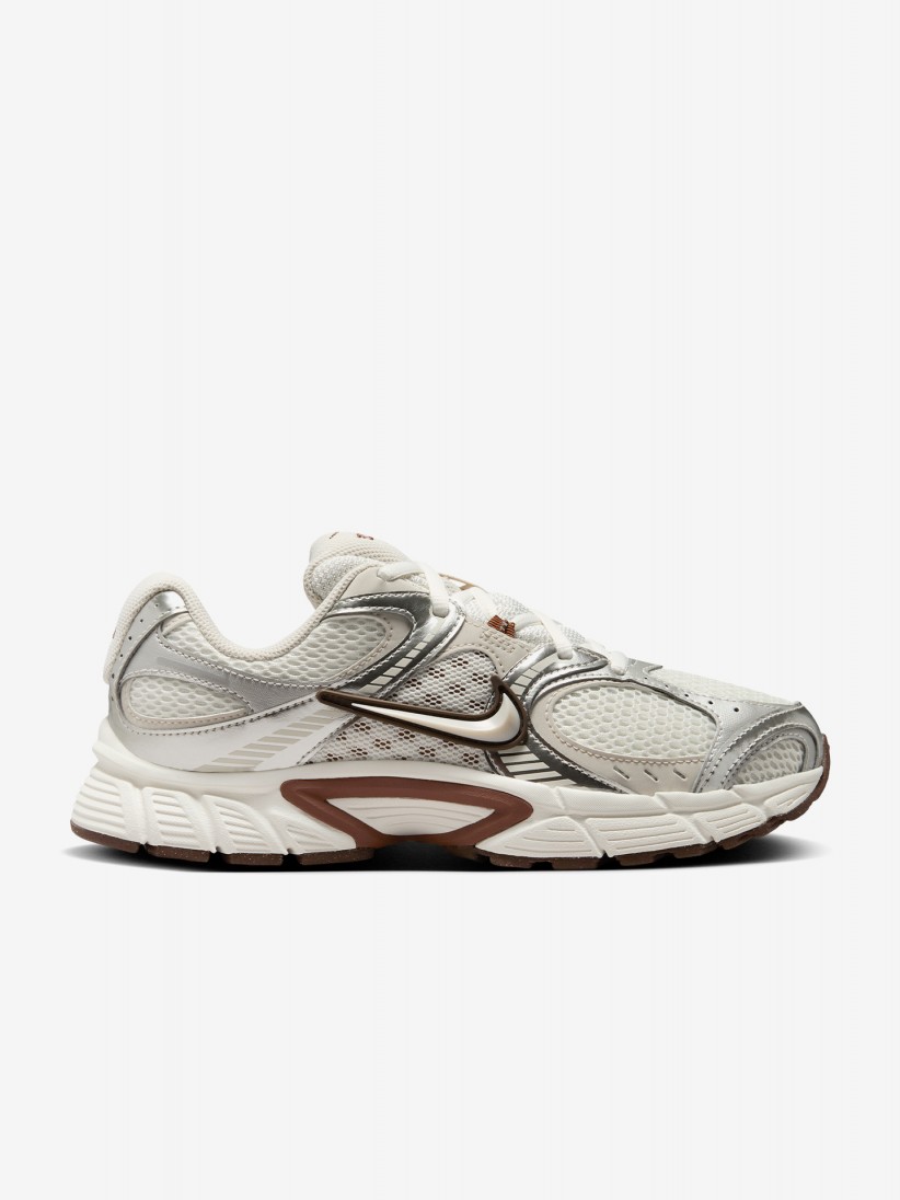 Nike V5 RNR White, Silver and Brown Sneakers For Women
