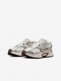 Nike V5 RNR White, Silver and Brown Sneakers For Women
