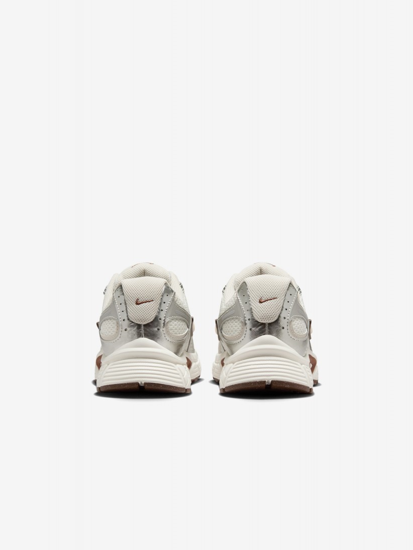 Nike V5 RNR White, Silver and Brown Sneakers For Women