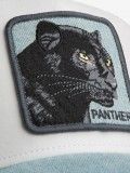 Gorra Vaquera Goorin Bros Black Panther Trucker Blanca y Azul