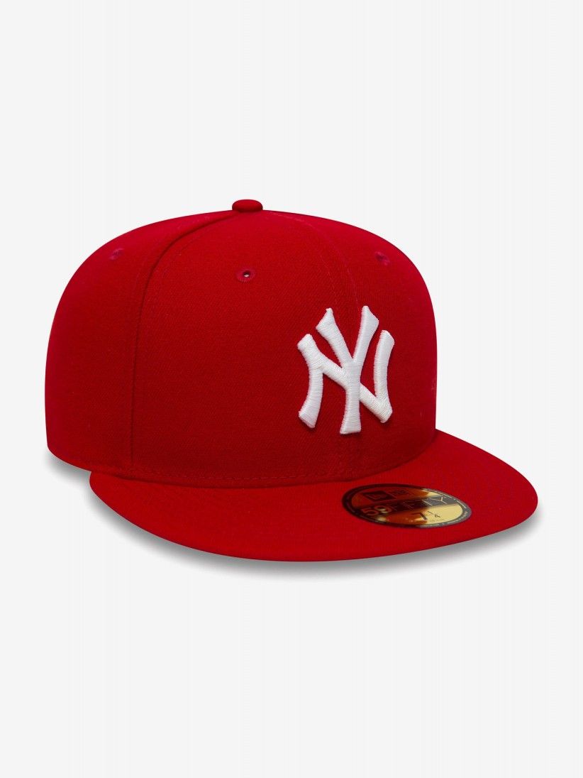 Gorra New Era New York Yankees League Essential 59FIFTY Roja