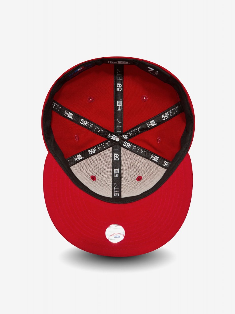 Gorra New Era New York Yankees League Essential 59FIFTY Roja