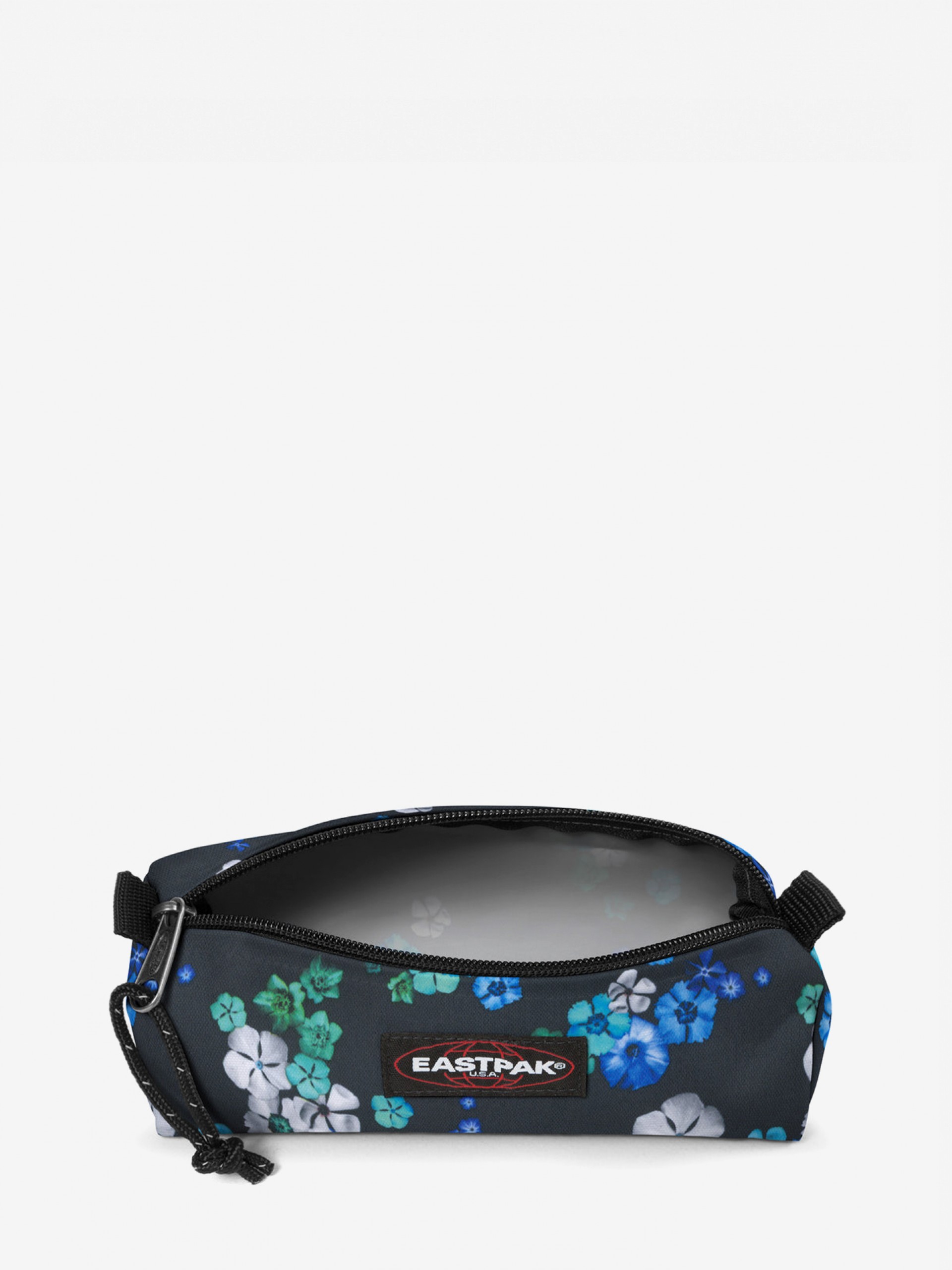 Eastpak Benchmark Single Black Floral Bloom Pencil Case