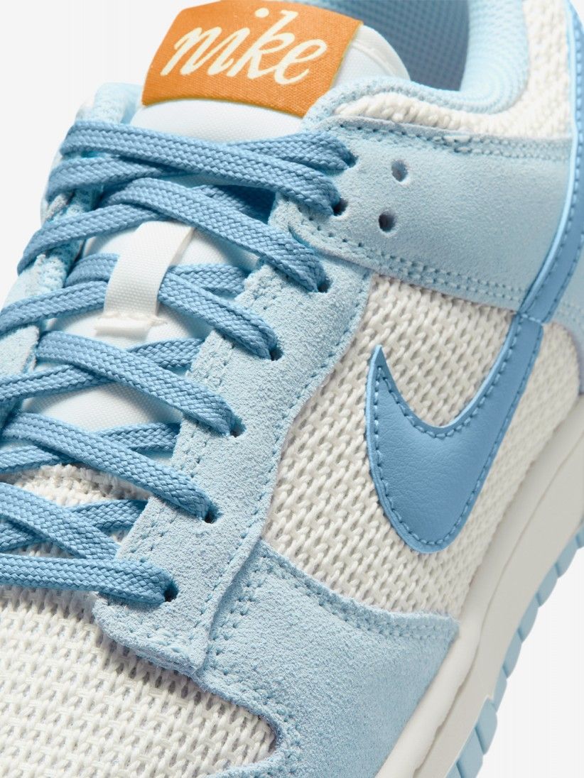 Zapatillas Nike Dunk Low SE Azules y Blancas Para Mujer Zapatillas Nike Dunk Low SE Azules y Blancas Para Mujer