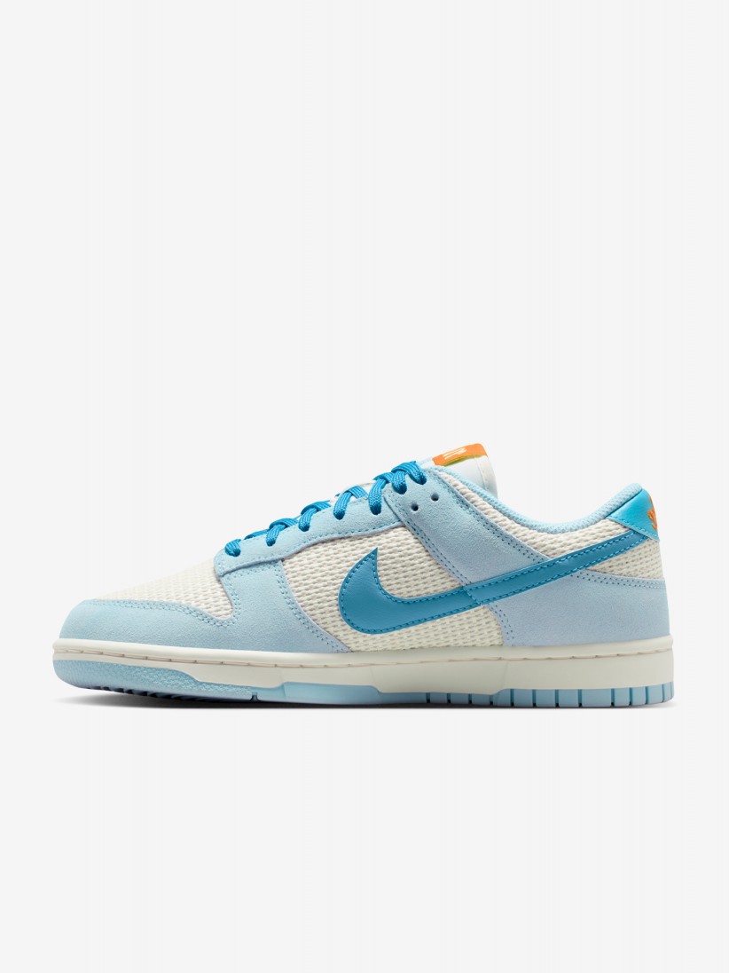 Zapatillas Nike Dunk Low SE Azules y Blancas Para Mujer Zapatillas Nike Dunk Low SE Azules y Blancas Para Mujer