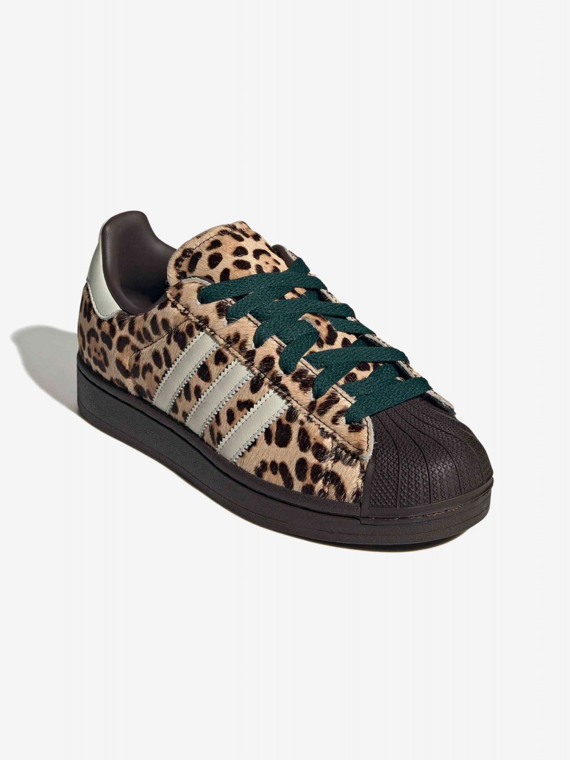 Sapatilhas Adidas Superstar II W Padrão Leopardo Sapatilhas Adidas Superstar II W Padrão Leopardo