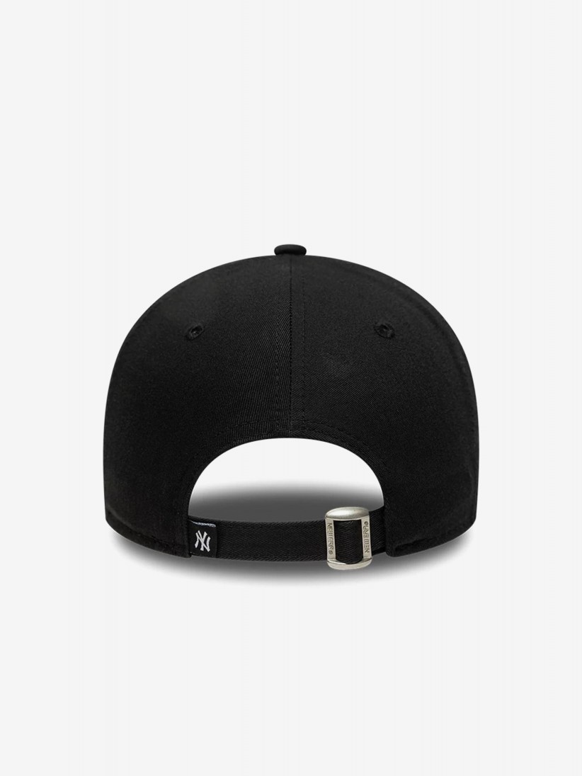 New Era New York Yankees Tonal Icon 9FORTY Black Cap New Era New York Yankees Tonal Icon 9FORTY Black Cap