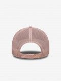 New Era New York Yankees Outline 9FORTY E-Frame Trucker Pink Cap New Era New York Yankees Outline 9FORTY E-Frame Trucker Pink Cap