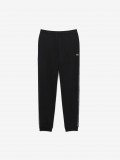 Pantalones de Chándal Lacoste con Raya y Logo Negros Pantalones de Chándal Lacoste con Raya y Logo Negros