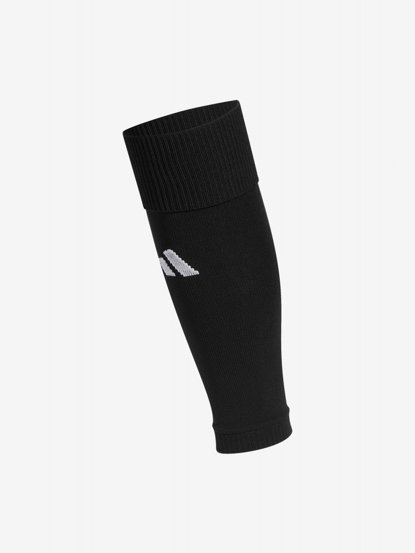 Meias de Futebol Adidas Milano Sleeve Pretas Meias de Futebol Adidas Milano Sleeve Pretas
