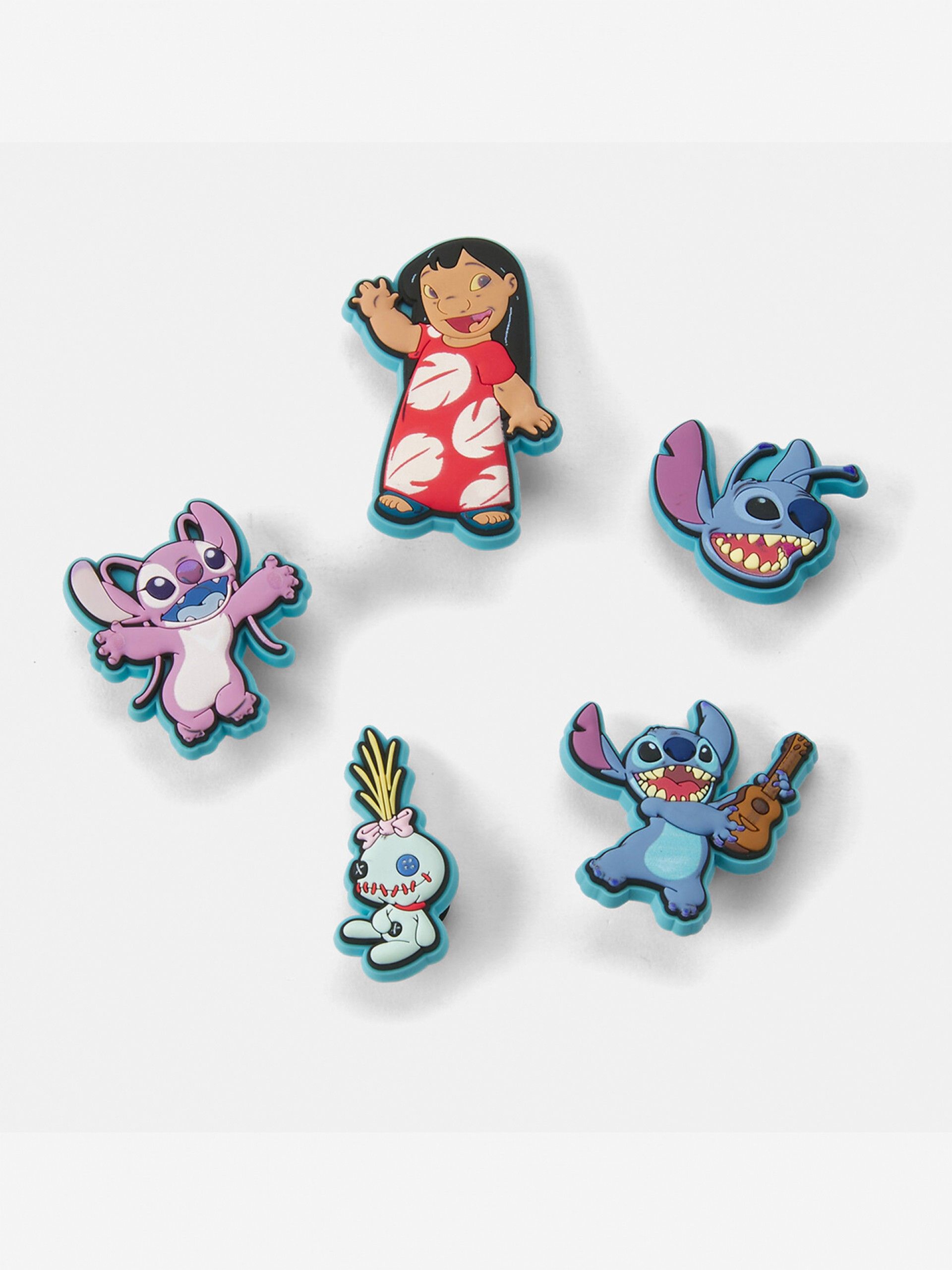 Pack Pins Crocs Jibbitz Lilo & Stitch