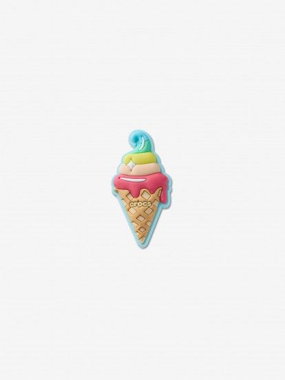 Pin Crocs Jibbitz Gelado de Cone Pin Crocs Jibbitz Gelado de Cone