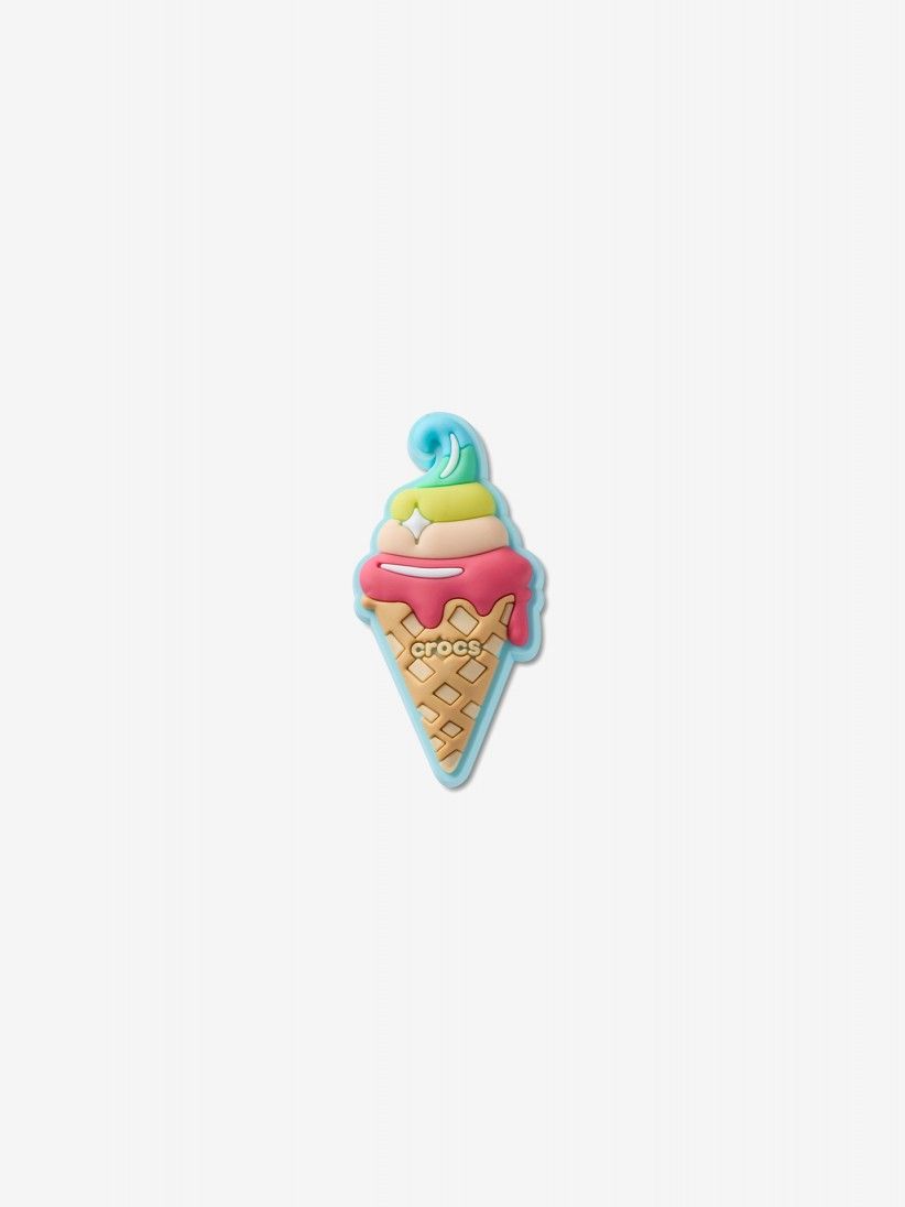 Pin Crocs Jibbitz Gelado de Cone Pin Crocs Jibbitz Gelado de Cone