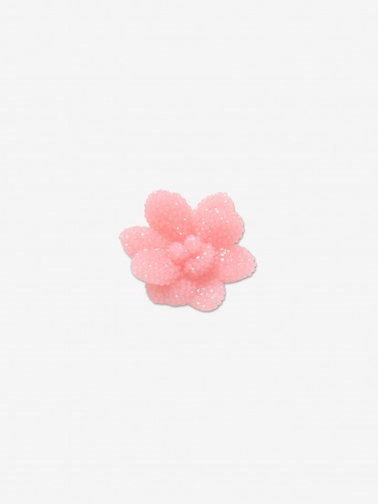 Pin Crocs Jibbitz Flor Rosa